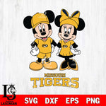 Missouri Tigers Mickey Minnie Rugby Svg Eps Dxf Png File, NCAA svg , File Cut , Digital Download , Instant Download, Cut Svg Files