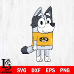 Missouri Tigers Muffin Bluey Svg Eps Dxf Png File, Digital Download, Instant Download