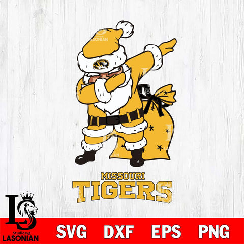 Missouri Tigers Santa Claus Ugly Svg dxf eps png pdf file,NCAA svg,Digital Download,Cricut file