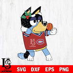 Montreal Canadiens Bandit Heeler Christmas Svg Eps Dxf Png File, Digital Download, Instant Download