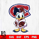 Montreal Canadiens Fancy Daisy Duck Disney Svg Eps Dxf Png File, Digital Download, Instant Download