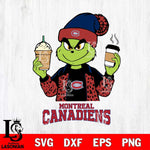 Montreal Canadiens Grinch 2 coffee Svg Eps Dxf Png File, Digital Download, Instant Download