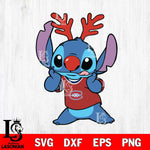 Montreal Canadiens Stitch Reindeer Svg Eps Dxf Png File, Digital Download, Instant Download