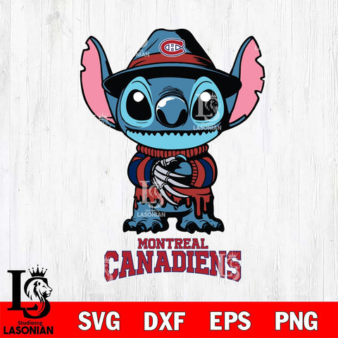 Montreal Canadiens Stitich Freddy Krueger Svg Eps Dxf Png File, NHL svg, Digital Download, Instant Download