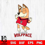 NC State Wolfpack Chilli Dance Sport Svg Eps Dxf Png File, Digital Download, Instant Download