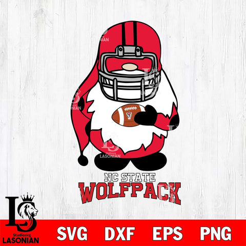 NC State Wolfpack Gnomes Christmas Svg Eps Dxf Png File, Digital Download, Instant Download