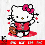 NC State Wolfpack Hello Kitty sport 10 Svg Eps Dxf Png File, Digital Download, Instant Download