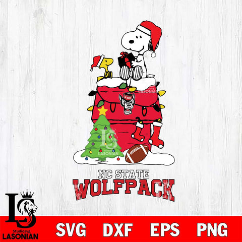 NC State Wolfpack Snoopy Sport 11 Svg Eps Dxf Png File, Digital Download