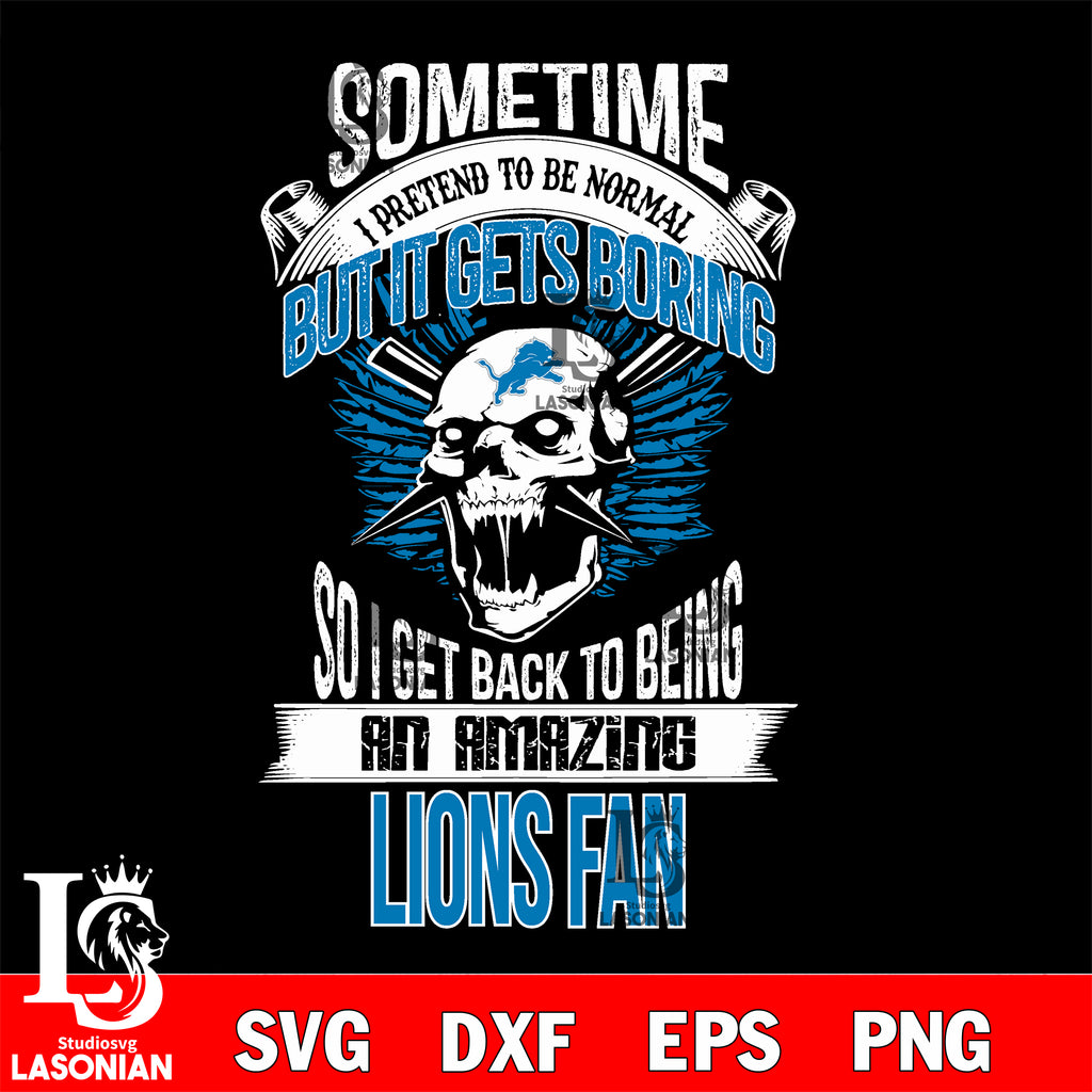 Detroit Lions Circle Logo svg, nfl svg, eps, dxf, png, digital file – SVG  Sporty