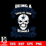 Being a Dallas Cowboys Raiders save me from becoming a pornstar svg ,eps,dxf,png file , digital download