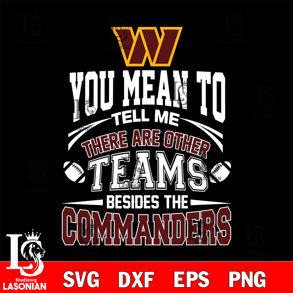 Washington Commanders- svg,eps,dxf,png file – lasoniansvg