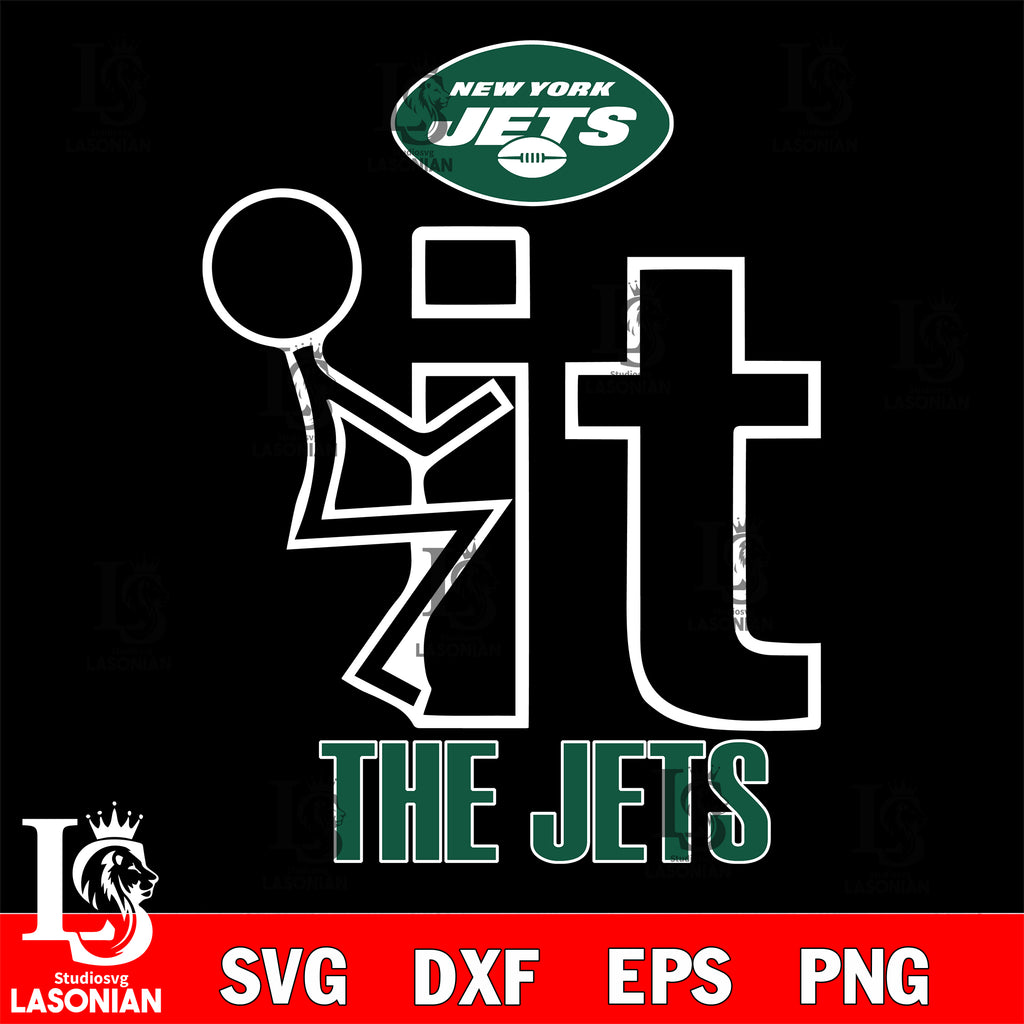 New York Jets Design Set SVG Files, NFL Football - Cricut, Silhouette  Studio, Digital Cut Files