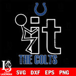 It the Indianapolis Colts svg ,eps,dxf,png file , digital download