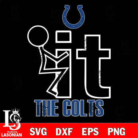 It the Indianapolis Colts svg ,eps,dxf,png file , digital download