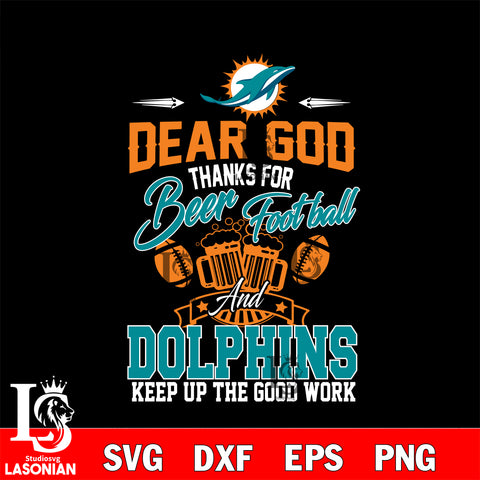 Miami Dolphins SVG • NFL Miami Football Team T-shirt Design SVG