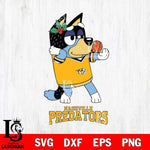 Nashville Predators Christmas Bluey Bandit Heeler Svg, Christmas Svg , NHL svg , Digital Download, dxf eps png pdf file