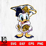 Nashville Predators Fancy Daisy Duck Disney Svg Eps Dxf Png File, Digital Download, Instant Download