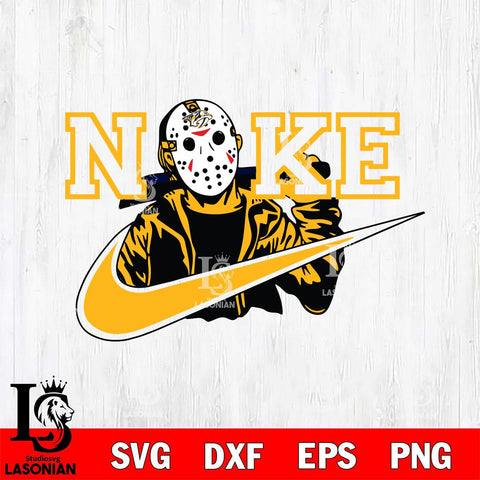 Nashville Predators Jason Voorhees Nike Svg Eps Dxf Png File, Digital Download, Instant Download