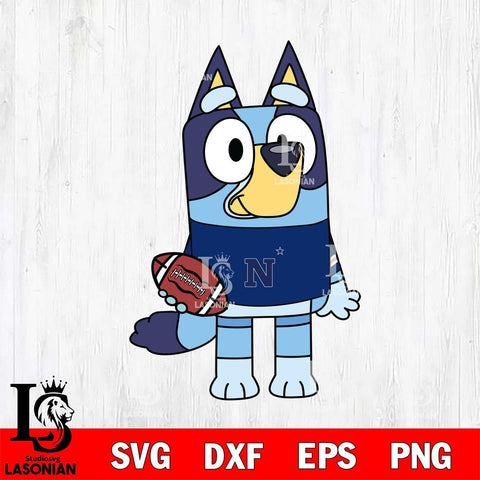 Navy Midshipmen Bluey 2 Svg Eps Dxf Png File, Digital Download, Instant Download