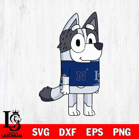 Navy Midshipmen Muffin Bluey Svg Eps Dxf Png File, Digital Download, Instant Download