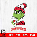 Nebraska Cornhuskers Grinch Bougie Leopard Svg Eps Dxf Png File, Digital Download, Instant Download