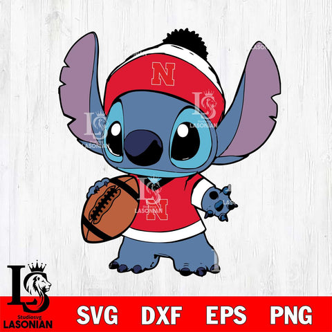 Nebraska Cornhuskers Stitch Svg Eps Dxf Png File, NCAA svg, Digital Download, Instant Download