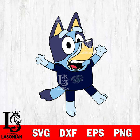 Nevada Wolf Pack Bluey 3 Svg Eps Dxf Png File, Digital Download, Instant Download