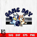 Nevada Wolf Pack Game Day Bluey Svg Eps Dxf Png File, Digital Download, Instant Download