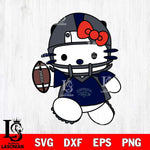 Nevada Wolf Pack Hello Kitty sport 11 Svg Eps Dxf Png File, NCAA svg, Digital Download, Instant Download