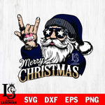 Nevada Wolf Pack Rock Santa Claus Football Svg dxf eps png pdf file,NCAA svg,Digital Download,Cricut file