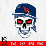 New England Patriots Badass Hat Skull SVG