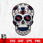 New England Patriots Badass Mexico Skull SVG