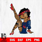 New England Patriots Betty Boop Tattoo Girl SVG Svg Eps Dxf Png File, Digital Download, Instant Download