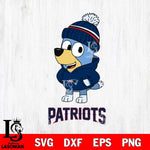 New England Patriots Bluey Hoodie Sport Svg Eps Dxf Png File, Digital Download ,Instant Download, Cricut File