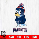 New England Patriots Bluey Hoodie rugby Svg Eps Dxf Png File, Digital Download ,Instant Download, Cricut File