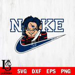 New England Patriots Chucky Nike Svg Eps Dxf Png File, Digital Download, Instant Download