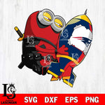 New England Patriots Deadpool Minion Marvel Svg Eps Dxf Png File, Digital Download, Instant Download