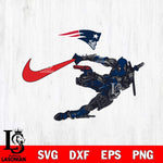 New England Patriots Deadpool Nike Svg Eps Dxf Png File, Digital Download, Instant Download