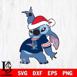 New England Patriots Disney Lilo & Stitch Christmas Svg Eps Dxf Png File, Digital Download, Instant Download