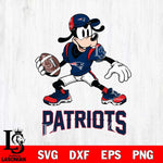 New England Patriots Goofy Disney, Svg Eps Dxf Png File, Digital Download