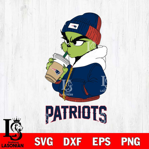 New England Patriots Grinch Bougie Christmas Svg Eps Dxf Png File,Cricut svg files, Digital Download, Instant Download