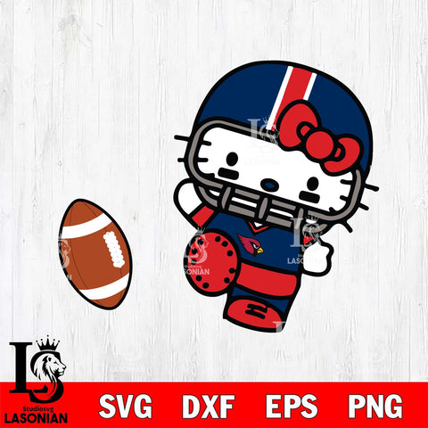 New England Patriots Hello Kitty sport 12 Svg Eps Dxf Png File, Digital Download, Instant Download