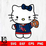 New England Patriots Hello Kitty sport 7 Svg Eps Dxf Png File, Digital Download, Instant Download