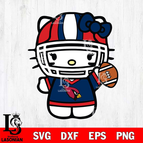 New England Patriots Hello Kitty sport 9 Svg Eps Dxf Png File, Digital Download, Instant Download