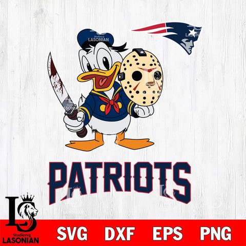 New England Patriots Jason Voorhees 12 Svg Eps Dxf Png File, Digital Download