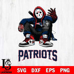 New England Patriots Jason Voorhees Halloween SVG Svg Eps Dxf Png File, Digital Download, Instant Download