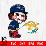 New England Patriots Jigsaw Piss On Miami Dolphins Svg Eps Dxf Png File, Digital Download, Instant Download