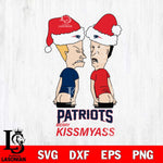 New England Patriots Merry KissMyass Svg Eps Dxf Png File,NCAA Svg Files,Digital Download,Sublimation,Instant Download