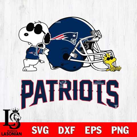 New England Patriots Snoopy Sport 2 Svg Eps Dxf Png File, NFL svg, Digital Download, Instant Download