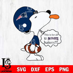 New England Patriots Snoopy Sport 6 Svg Eps Dxf Png File, NFL svg, Digital Download, Instant Download